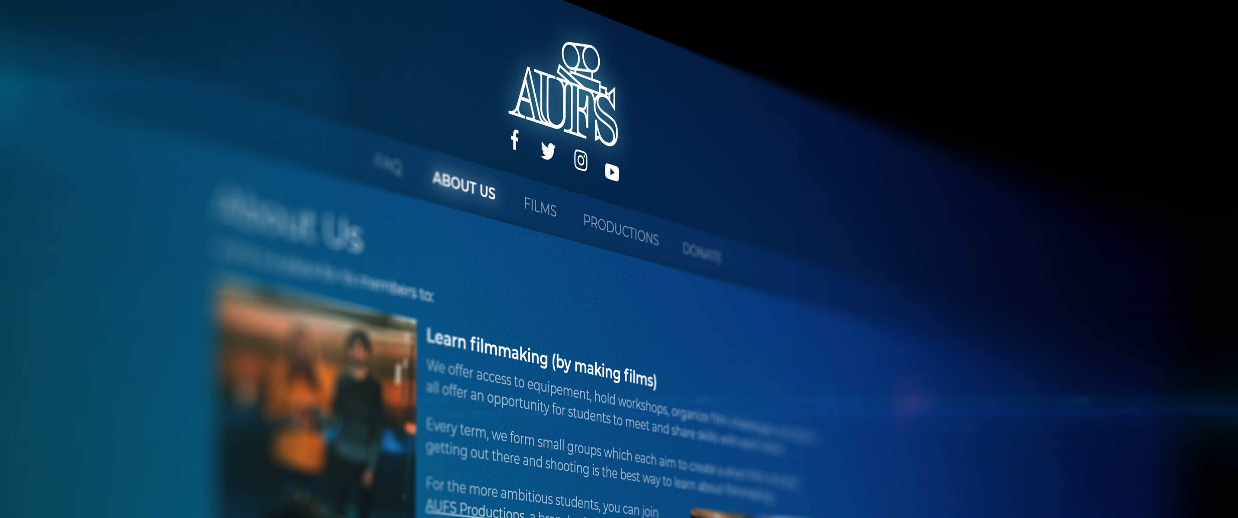 AUFS' new website